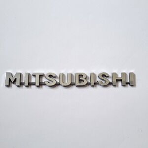 Mitsubishi rear emblem badge decal logo Galant trunk Outlander OEM Genuine Stock